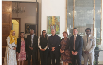 Addis Abeba, incontro tra l’Ambasciatore d’Italia Palese e la ricercatrice Rahell Hailu Ayele esperta di patologie infettive