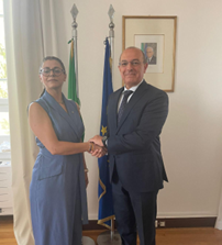 Ambasciata d’Italia in Grecia, giuramento del Viceconsole Onorario a Volos Stathaki
