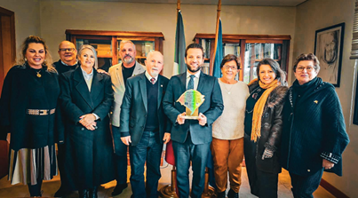 Brasile, menzione d’onore al Consolato Generale d’Italia a Porto Alegre dal Comitato Veneto di Rio Grande do Sul