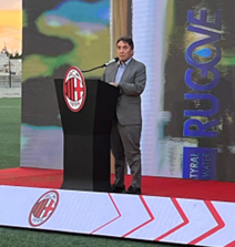 Pristina, partecipazione dell’Ambasciatore d’Italia in Kosovo Maurizio Antonini all’apertura del AC Milan Academy Junior Camp