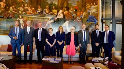 INPS: visita della Ministra francese Vautrin