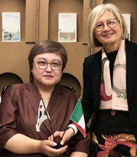 L’Ambasciatrice d’Italia a Seoul Gatto ha incontrato la Chairperson del Comitato Onu per i Diritti delle Persone con Disabilità