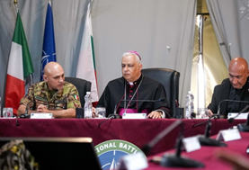 Bulgaria, visita dell’Ordinario Militare Saba al Multinational Battle Group