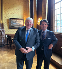 Paesi Bassi, incontro tra l’Ambasciatore d’Italia Massari e il Sindaco de L’Aja van Zanen