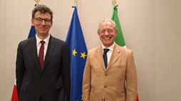 Spazio: incontro tra Urso e Baptiste su partnership Italia-Francia