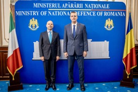 Romania, l’Ambasciatore d’Italia Durante Mangoni incontra il nuovo Ministro della Difesa Moșteanu