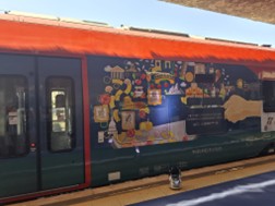 Ferrovie dello Stato per la candidatura della cucina italiana patrimonio dell’Unesco. Presentata la nuova livrea del Leonardo Express