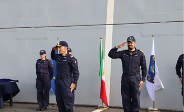 Operazione ASPIDES: Medal Parade per l’equipaggio di Nave Doria