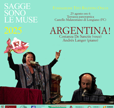 Emilia-Romagna, “Argentina”: concerto a Longiano il 23 agosto