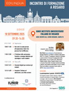 Consolato Generale d’Italia a Rosario: il 18 settembre l’incontro di formazione – Edilingua con il professore Marin