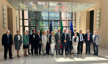 Due giorni di incontri all’Ambasciata d’Italia a Washington, progetti di fisica e tecnologie emergenti al centro del bilaterale Italia-Stati uniti