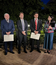 Ambasciata a Kyiv: Stella d’Italia a imprenditori italiani e ucraini