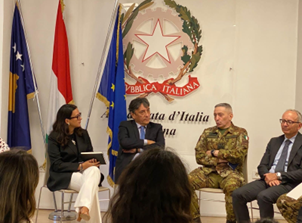 Riunione presso l’Ambasciata d’Italia a Pristina dei funzionari italiani attivi in Kosovo