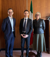Canberra, incontro in Ambasciata con i manager di Chiesi Australia