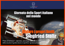 Giornata dello Sport italiano nel mondo, il 23 settembre al Consolato Generale d’Italia a Parigi la tavola rotonda “Sfidare i propri limiti – Dialogo con Siegfried Stohr”