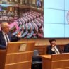 Il senatore Francesco Giacobbe (Pd) interviene all’iniziativa del Partito Socialista Democratico Italiano dedicata alla figura di Giuseppe Saragat