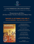 “La scommessa di Costantino. come il Concilio di Nicea ha cambiato la storia”, il 23 settembre all’Ambasciata d’Italia presso la Santa Sede la presentazione del libro di Gian Guido Vecchi e Giovanni Maria Vian
