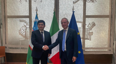 Italia-Uzbekistan: il Ministro Urso ha incontrato il Ministro delle Risorse Minerarie uzbeko Islamov. Rafforzata cooperazione su materie prime critiche