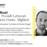 Premio Strega 2025: Michele Ruol incontra a Palazzo Firenze i Presidi Letterari e riceve il Premio Dante