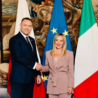 Il Premier Meloni ha incontrato il Presidente della Repubblica di Polonia Nawrocki, si è parlato delle crisi in Ucraina e in Medio Oriente