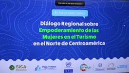 AICS: L’Italia al Dialogo regionale sull’empowerment delle donne nel turismo nel nord dell’America Centrale . Sottolineato dall’Ambasciatore in El Salvador Rozo Sordini il forte impegno dell’Italia nella promozione dell’uguaglianza di genere come pilastro fondamentale per uno sviluppo equo e sostenibile
