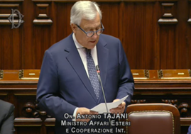 Il Ministro degli Esteri Tajani risponde nell’Aula di Montecitorio all’interrogazione Lupi sui i principali risultati del Piano Mattei per l’Africa: Il Piano è uno strumento di politica estera che unisce diplomazia, cooperazione, investimenti e imprese, costruendo partenariati solidi, duraturi e di reciproco beneficio
