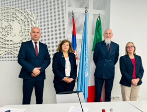 Cooperazione nel campo della protezione civile: l’Ambasciatore a Belgrado Gori alla cerimonia di lancio del progetto “Rafforzamento della capacità di gestione transfrontaliera del rischio di disastri e dei sistemi di allerta precoce nei Balcani Occidentali” sostenuto dall’Agenzia Italiana per la Cooperazione allo Sviluppo e realizzato dalle Nazioni Unite