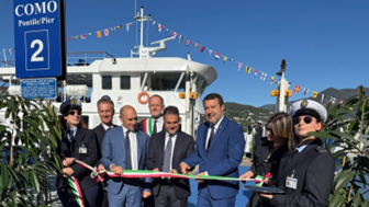 Navigazione, inaugurata la motonave Ambrosiana sul Lago di Como