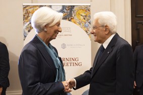 Mattarella “Euro e Banca Centrale Europea simboli tangibili del processo di integrazione del nostro continente”