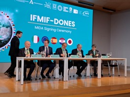 Ambasciata italiana in Spagna: a Madrid la firma dell’accordo MIDA per IFMIF-DONES