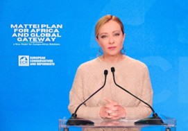 Il videomessaggio del Presidente del Consiglio Meloni al Parlamento europeo in occasione della conferenza “Mattei Plan for Africa and Global Gateway: A new model for Europe-Africa relations”