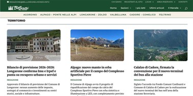 Associazione Bellunesi nel Mondo: Bellunesinelmondo.info, 5 milioni di pagine in un anno tra territorio e comunità nel mondo
