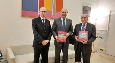 Il volume sul Palazzo di Abrantes a Madrid: incontro con il Segretario Generale del Ministero degli Affari Esteri, Ambasciatore Riccardo Guariglia