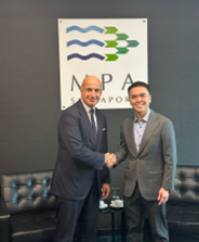 Singapore, incontro dell’Ambasciatore d’Italia Brandi con il Direttore Generale della Maritime and Port Authority Keong