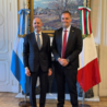 Buenos Aires, incontro dell’Ambasciatore Fabrizio Nicoletti con il Capo di Gabinetto dei Ministri Manuel Adorni