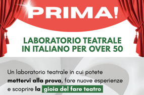 Comites Berlino: “PRIMA!”, laboratorio teatrale in lingua italiana per persone over 50