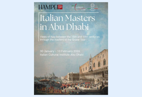 Emirati Arabi Uniti:  “Italian Masters in Abu Dhabi” , il fascino senza tempo delle città italiane viste dai grandi maestri del vedutismo tra Settecento e Ottocento