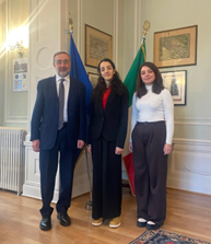 Norvegia, accolte dall’Ambasciatore d’Italia Nicoletti due nuove tirocinanti MAECI-CRUI