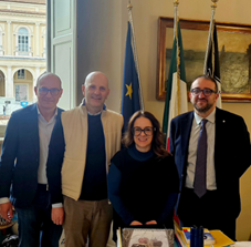 Ricostruzione della Torre Civica dell’Aquila: il Comites South Australia ha incontrato il sindaco Biondi