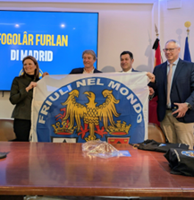 Friuli Venezia Giulia, in Spagna il Presidente del Consiglio regionale Bordin. Inaugurato il Fogolârs Furlan di Madrid. Bordin: “Si rafforza il legame con le radici”