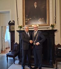   Irlanda, l’Ambasciatore Faganello incontra il Sindaco di Dublino McAdam