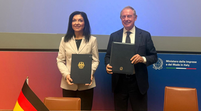 Italia-Germania: il Ministro Urso ha incontrato al Mimit le Ministre Reiche e Bär