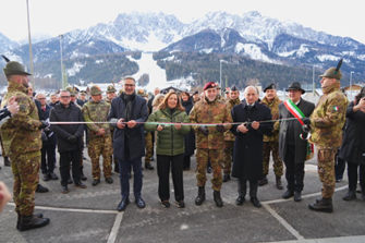 Difesa, il Sottosegretario Rauti ha inaugurato a San Candido un nuovo polo addestrativo per il supporto ai Giochi Olimpici e Paralimpici Milano-Cortina 2026