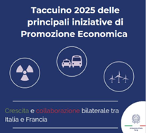 Parigi, disponibile il Taccuino 2025 dell’Ambasciata con le principali attività di promozione economica