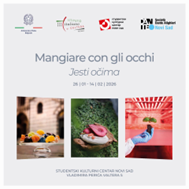 Serbia, “Mangiare con gli occhi” al Centro culturale studentesco di Novi Sad