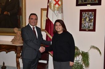 Sicilia, Comune di Caltagirone:  il Sindaco Roccuzzo incontra il Console del Marocco Nassif