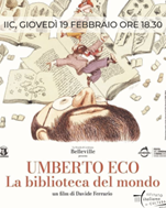 Belgio, “La biblioteca del mondo”: omaggio a Umberto Eco all’Istituto Italiano di Cultura di  Bruxelles  (19 febbraio)