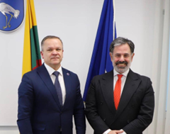 Lituania, l’Ambasciatore de Maigret in visita a Visaginas