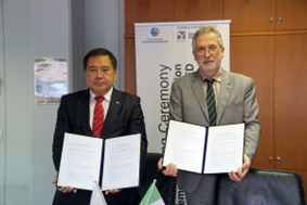 Firmato Memorandum di Cooperazione tra Istituto Nazionale di Geofisica e Vulcanologia e National Research Institute for Earth Science and Disaster Resilience