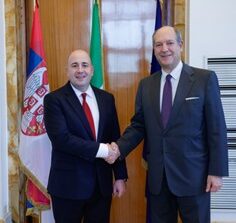 Il Segretario Generale della Farnesina Guariglia incontra l’omologo serbo Kozarev